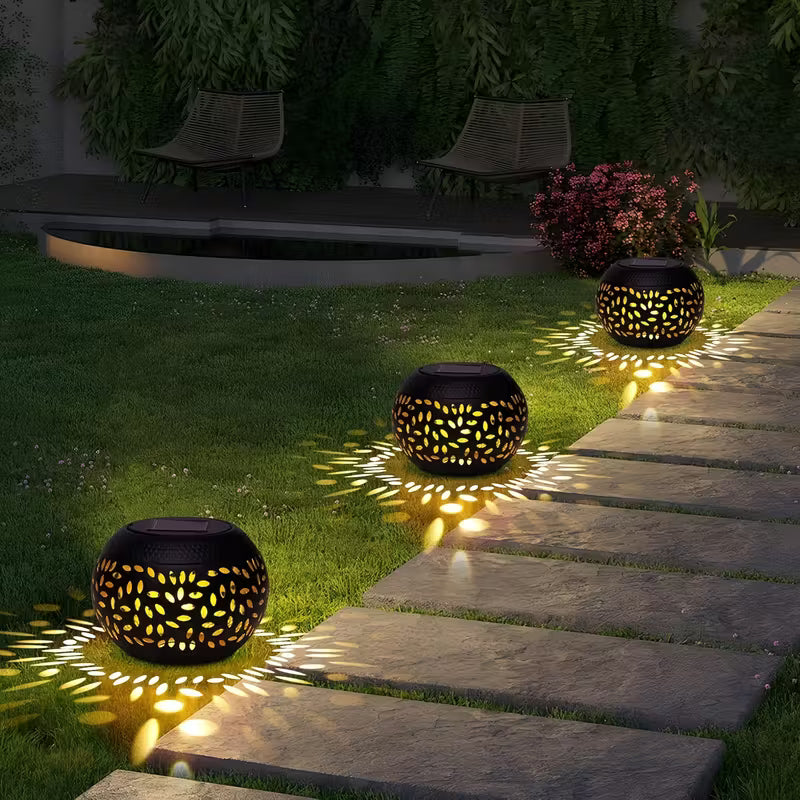 2pcs Solar LED Table Lamps