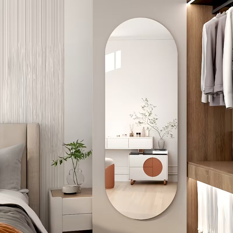 Full-Length Acrylic Wall Mirror