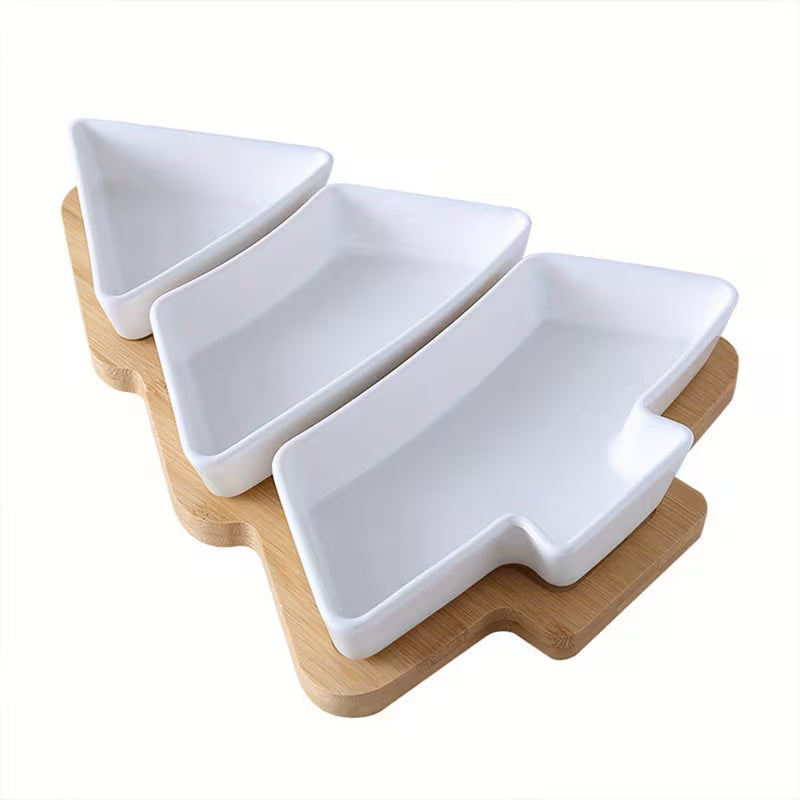 Tree-Shaped Snack Tray